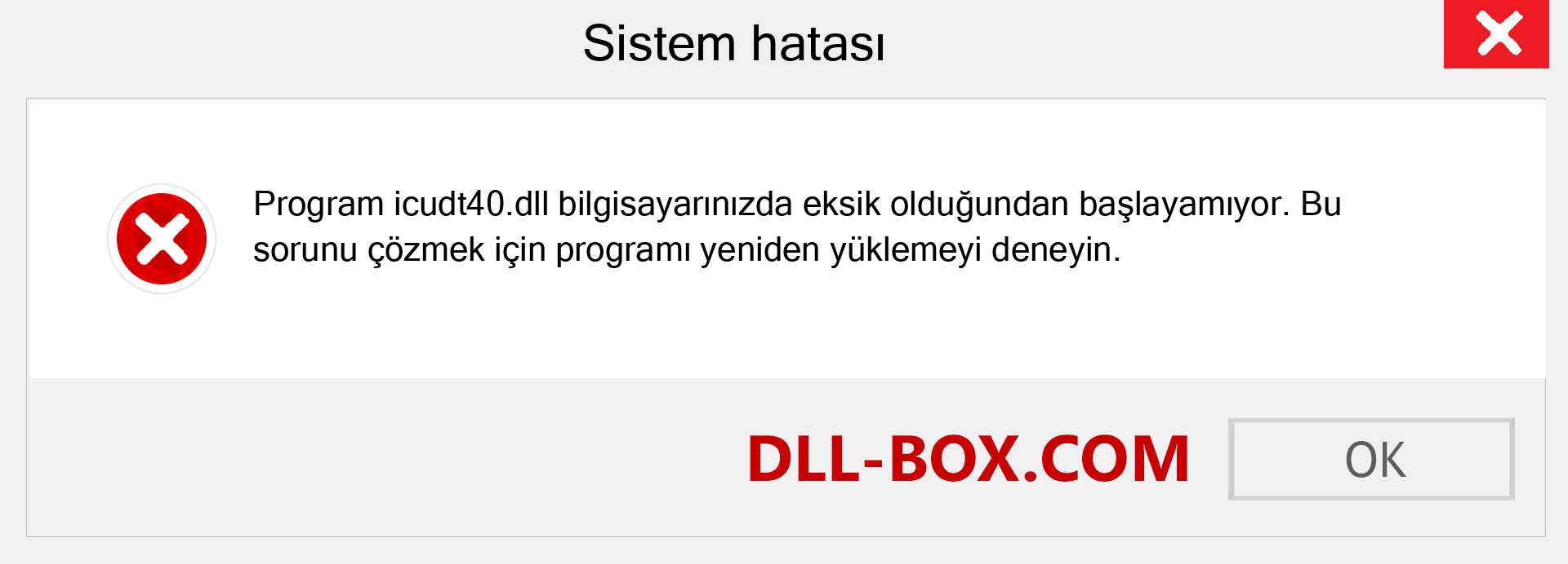 icudt40.dll dosyası eksik mi? Windows 7, 8, 10 için İndirin - Windows'ta icudt40 dll Eksik Hatasını Düzeltin, fotoğraflar, resimler